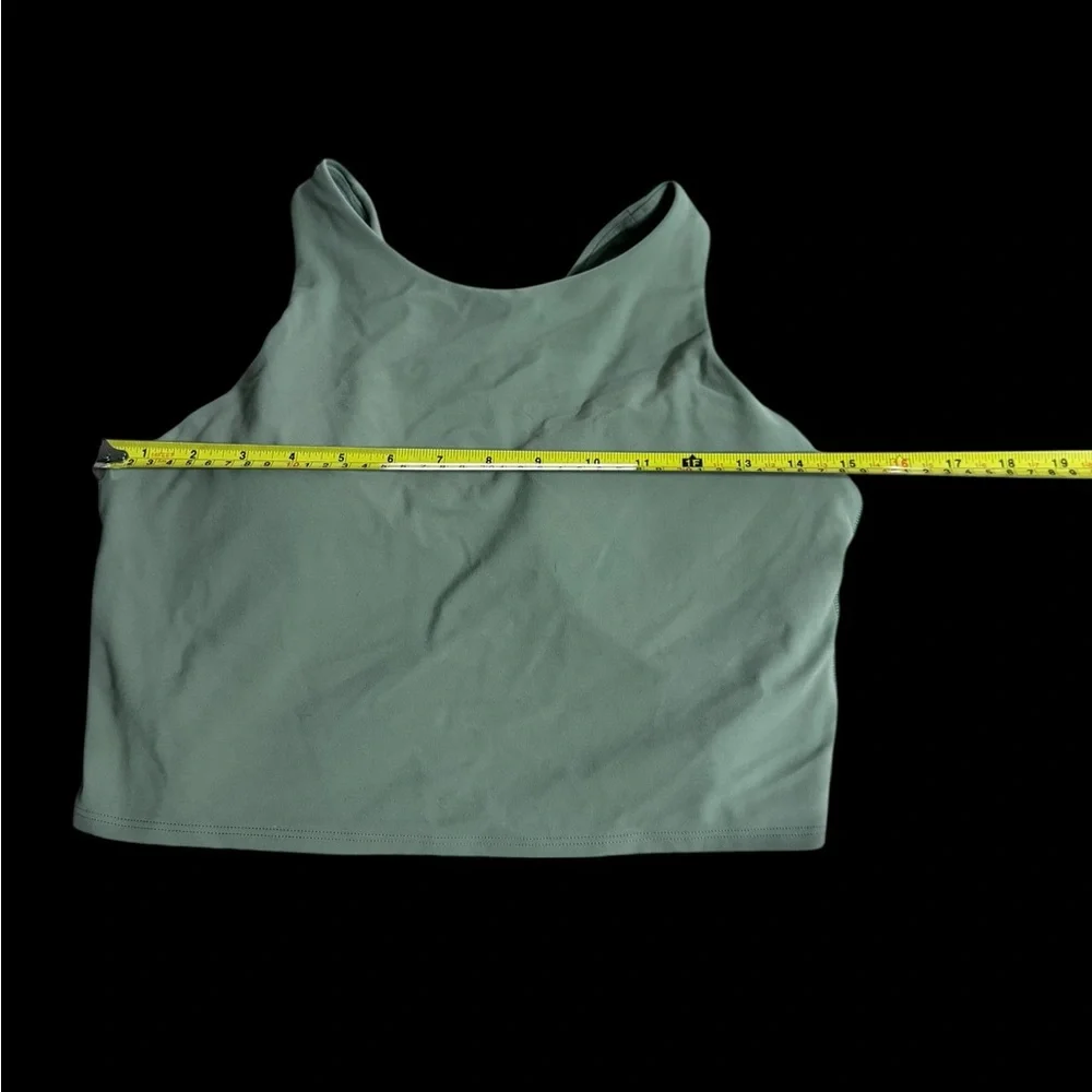 Athleta Sage Green Crop Top - Picture 2 of 5